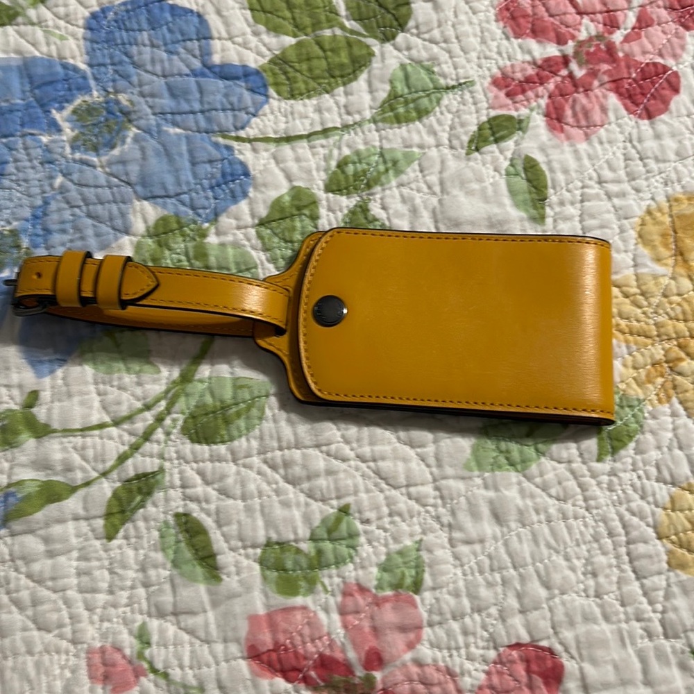 Coach Luggage Tag